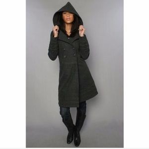 WESC Hooded Wool Winter Coat 🔮
